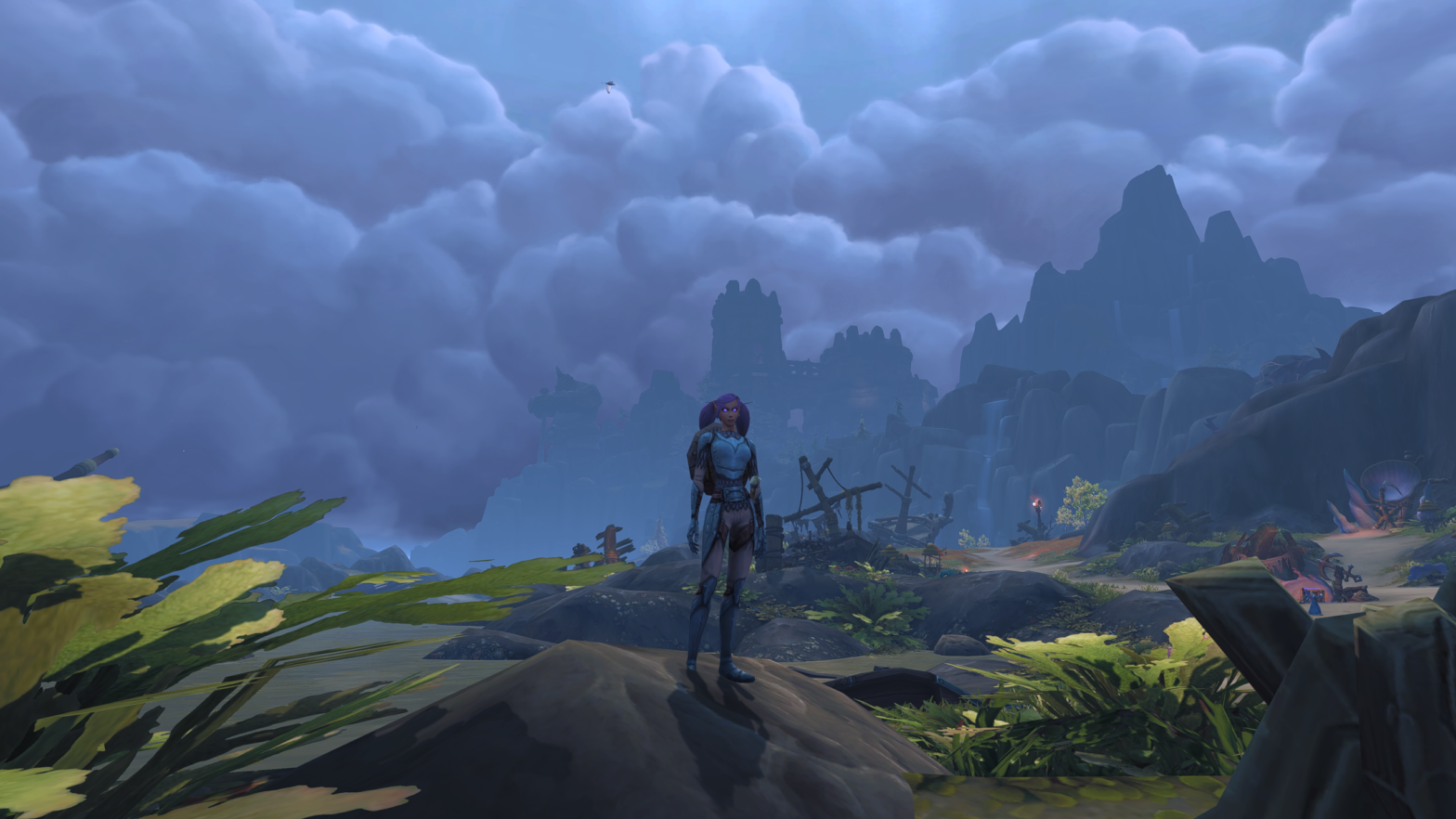New starting quest area, Exile's Reach, Paladin blood Elf